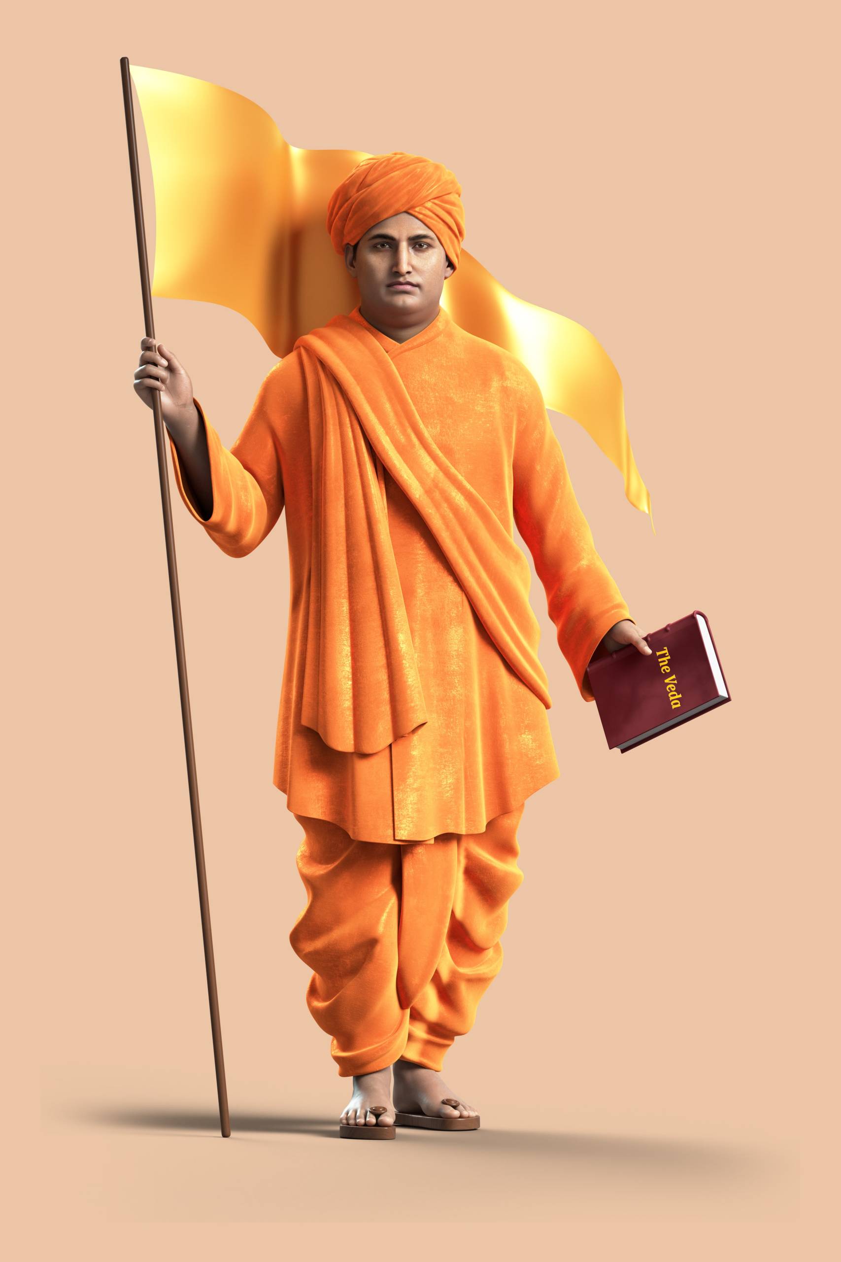 Swami Dayanand (pose 3)