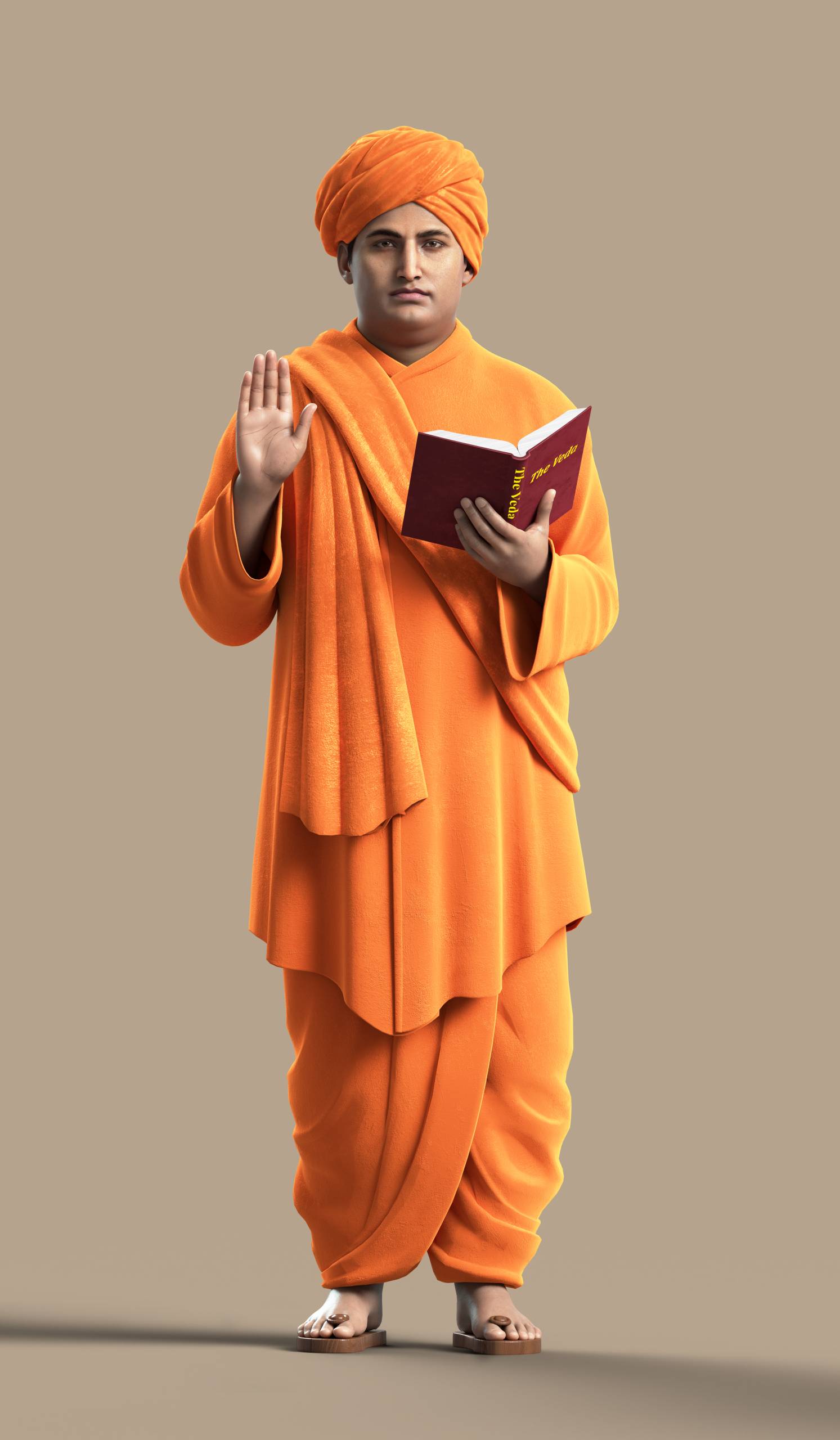 Swami Dayanand (pose 1)