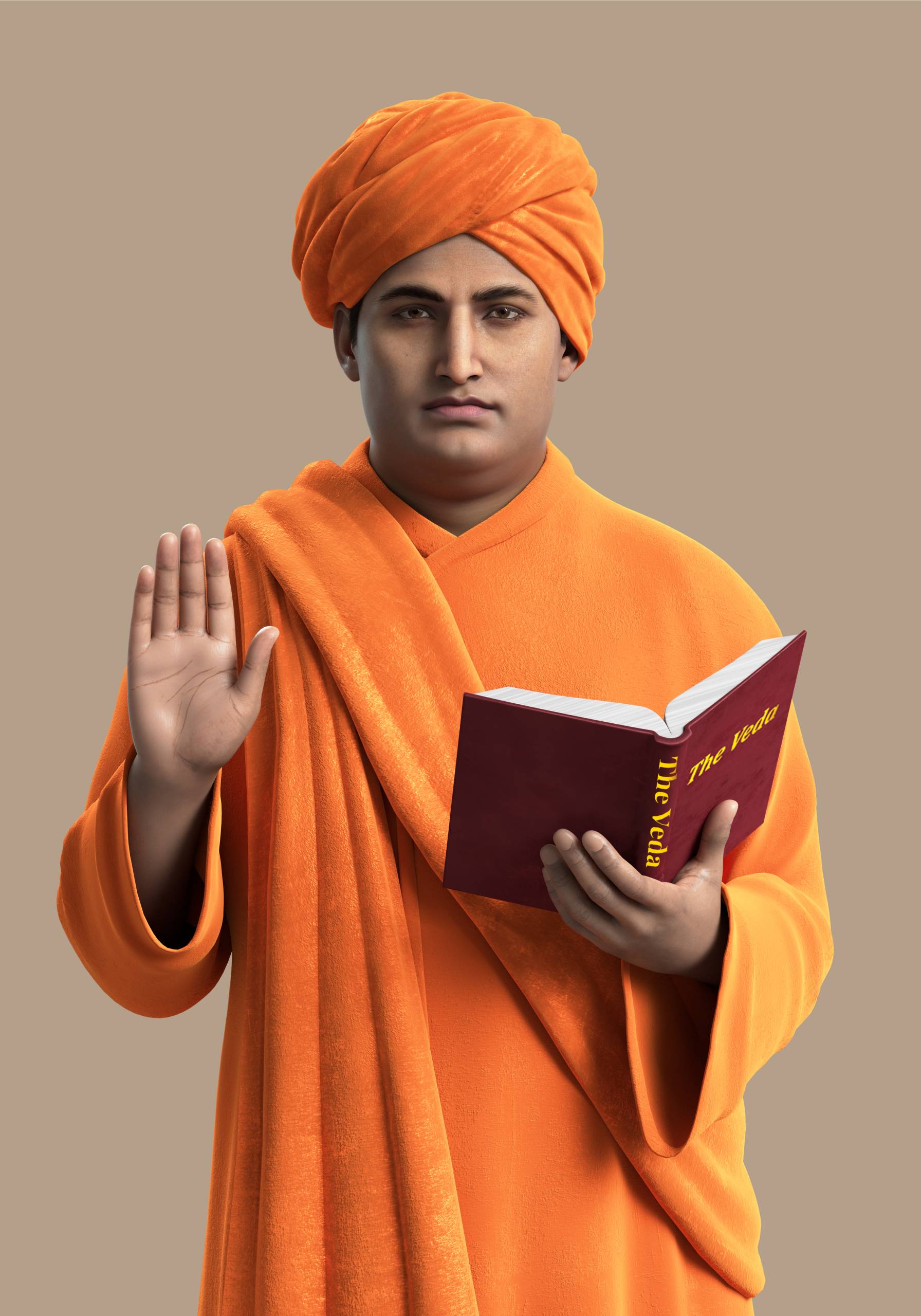 Swami Dayanand (pose 2)