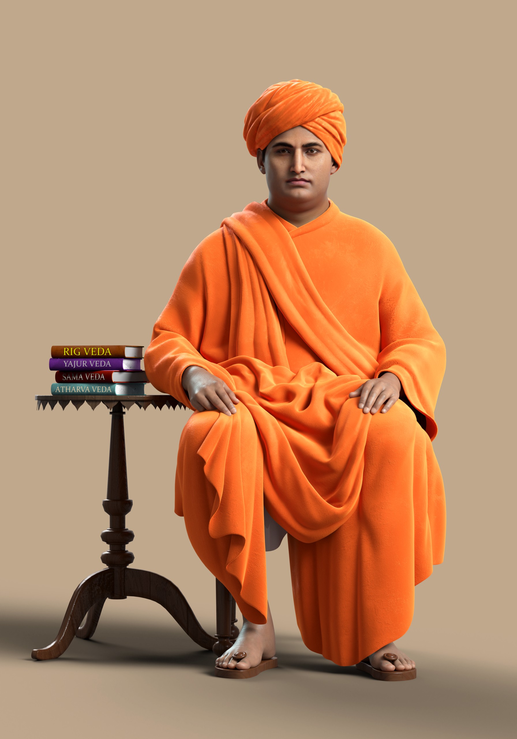 Swami Dayanand (pose 4)