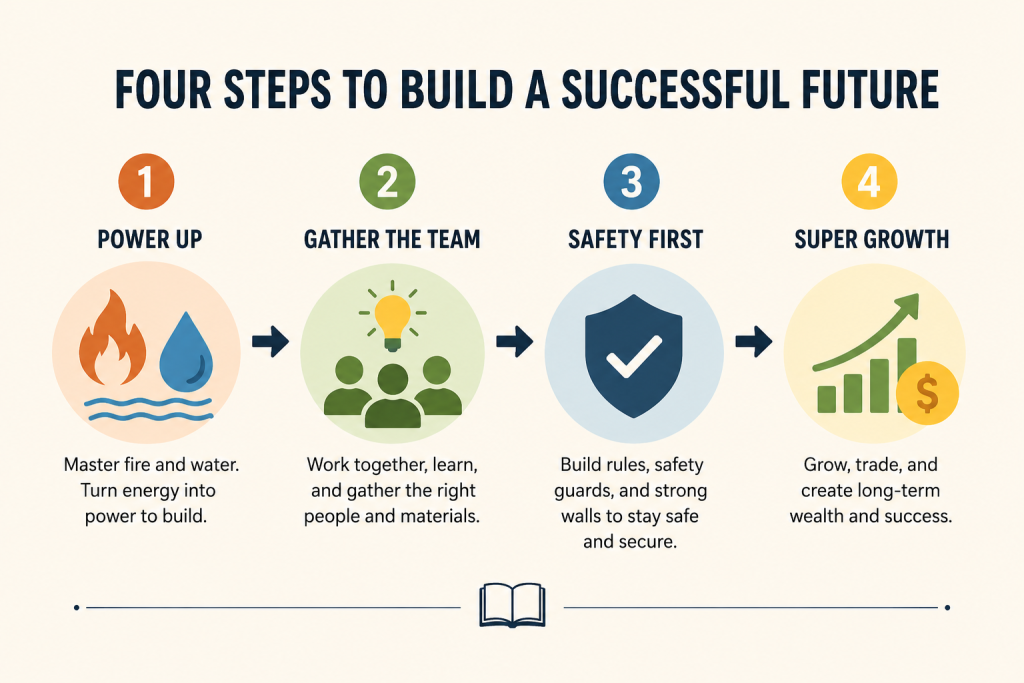 This book contains a blueprint for the future